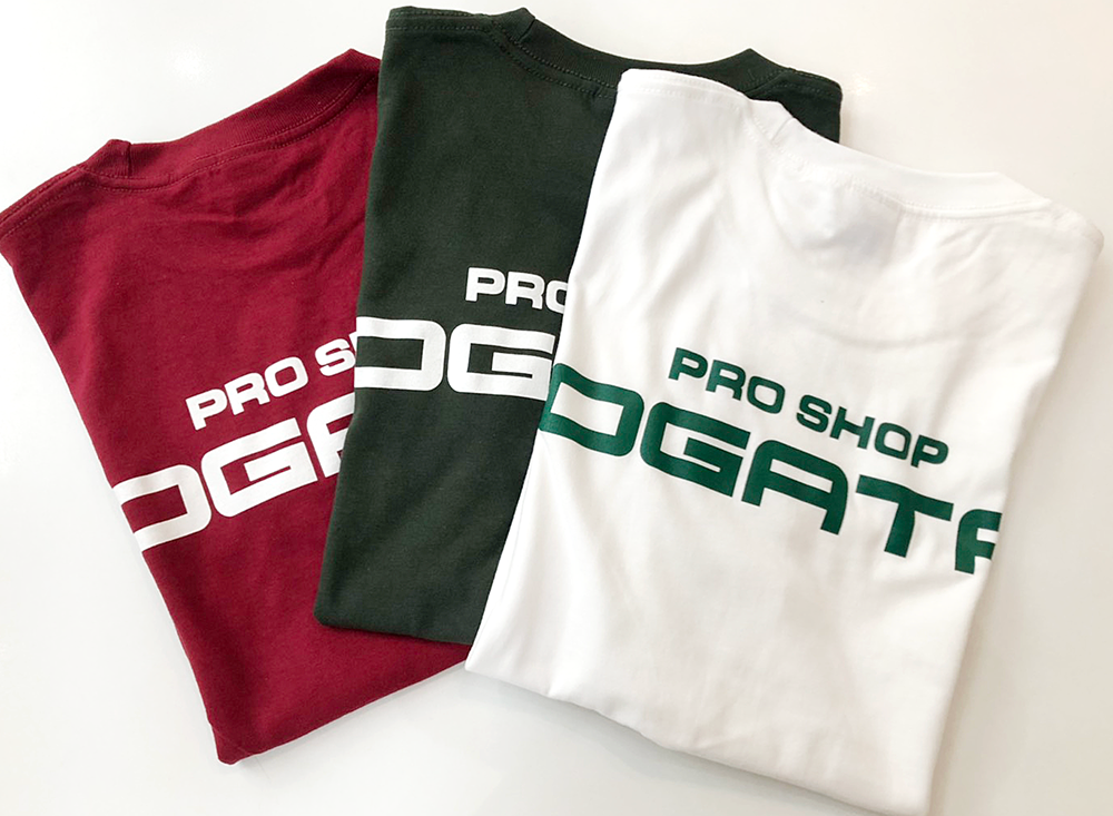 「Tシャツ×PRO SHOP OGATA」：デザインサンプル（コピーマック）