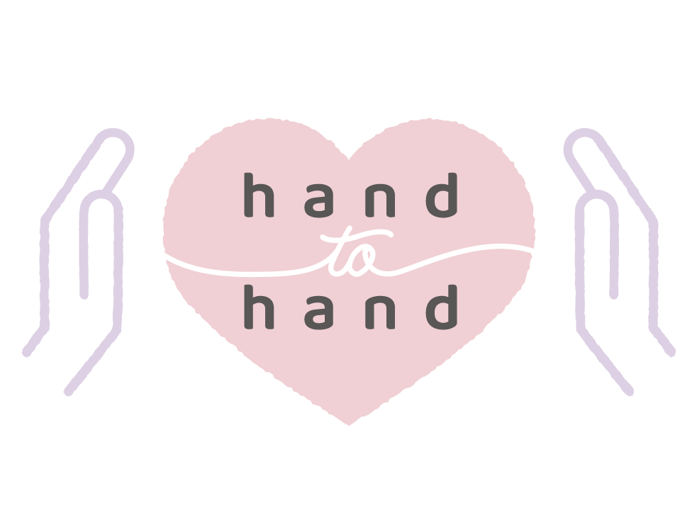「ロゴデザイン×hand to hand」：デザインサンプル（コピーマック） | 
