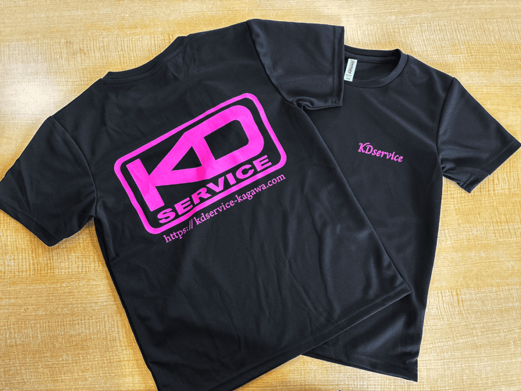 「Tシャツプリント×KDサービス」：デザインサンプル（コピーマック） | 